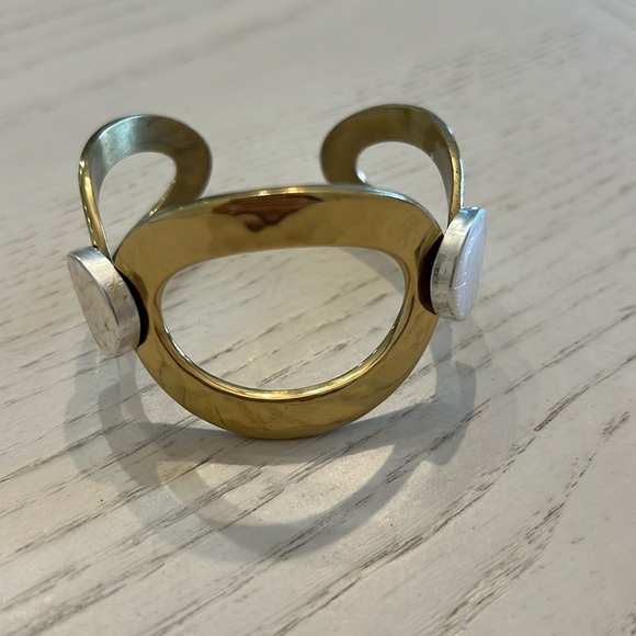 Rustic Cuff Jewelry - Gold/silver Rustic Cuff bracelet in perfect condition